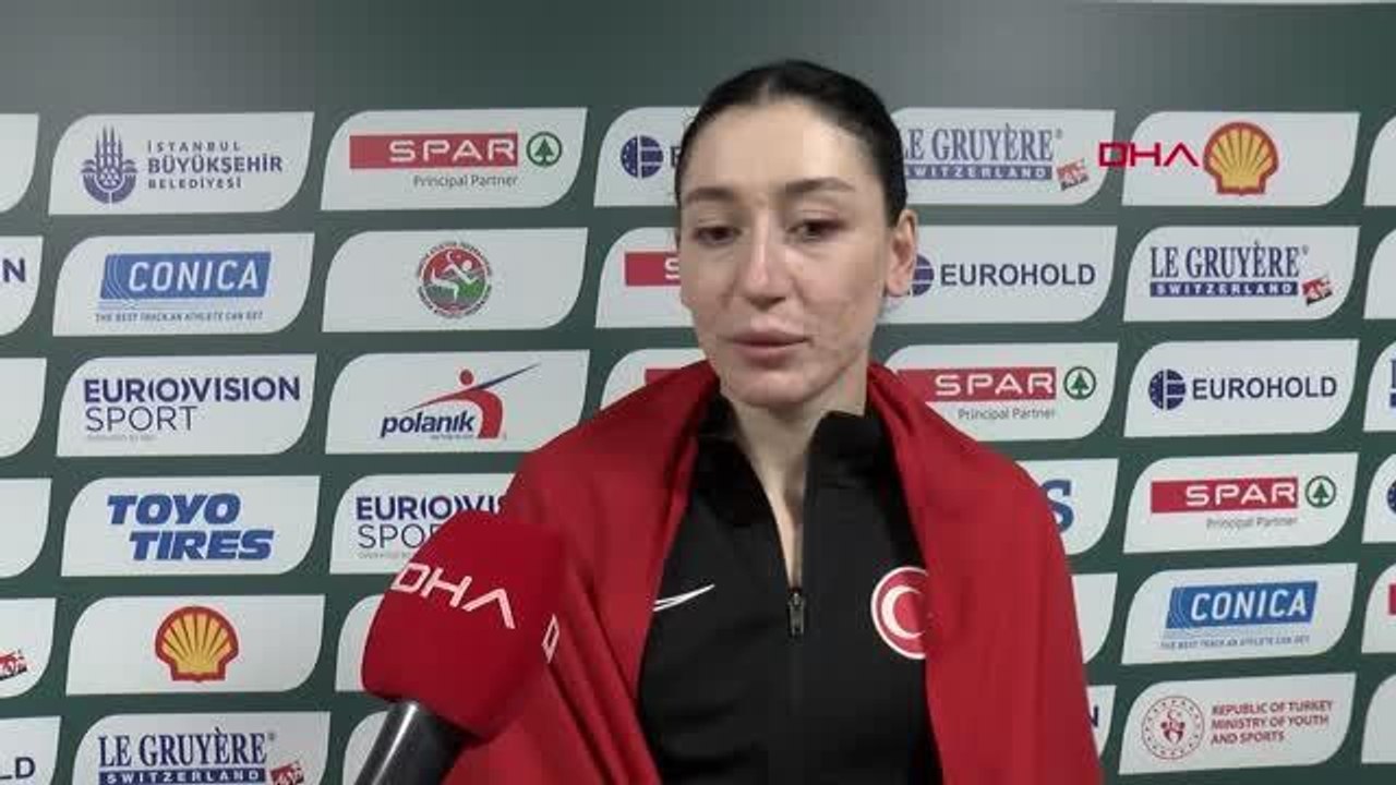 SPOR Avrupa şampiyonu milli atlet Tuğba Danışma...