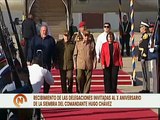 Venezuela recibe al Líder Político Raúl Castro por el X Aniversario de la Siembra del Cmdte. Chávez