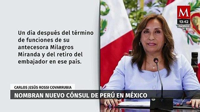Carlos Jesús Rossi Covarrubias es nombrado como nuevo cónsul de Perú en México