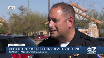 Phoenix PD provide update on 35th/Southern Ave shooting