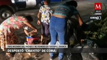 Despertó “Chayito” de coma después del incendio de su hogar en Tuxtepec, Oaxaca