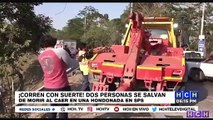 Dos personas se accidentaron en el segundo anillo periférico