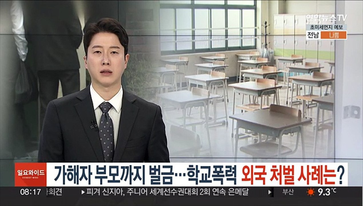 가해자 부모까지 벌금…학교폭력 외국 처벌 사례는?