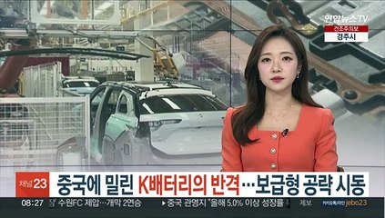 중국에 밀린 K배터리의 반격…보급형 공략 시동