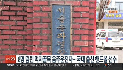 8명 덮친 먹자골목 음주운전자…국대 출신 핸드볼 선수