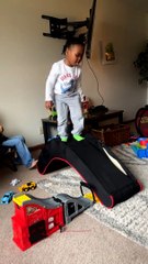 Little Boy Ignores Mother's Advice