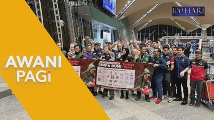 AWANI Pagi: GPM bantu pembangunan semula Turkiye pasca gempa
