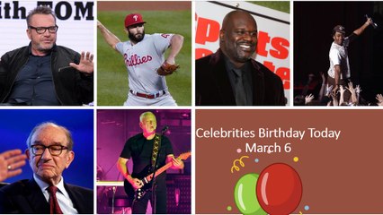 Celebrities Born Today - March 6 - Guess Shaquille O’Neal's age?