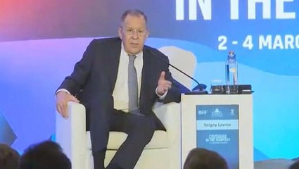 "Ukrayna'nın bize açtığı savaşı durdurmaya çalışıyoruz" diyen Rus Bakan Lavrov alay konusu oldu: Hadi oradan
