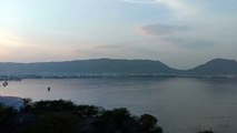 Ana sagar Lake Ajmer City, Hotal Merwara Estate Roof Top View | Beautiful View of Ana sagar lake | Harsh Raj Vlogs