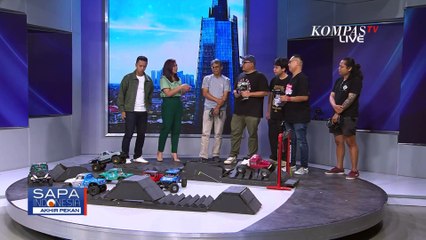 Keseruan Jajal Mobil Remote Control Adventure IOF di Trek Khusus