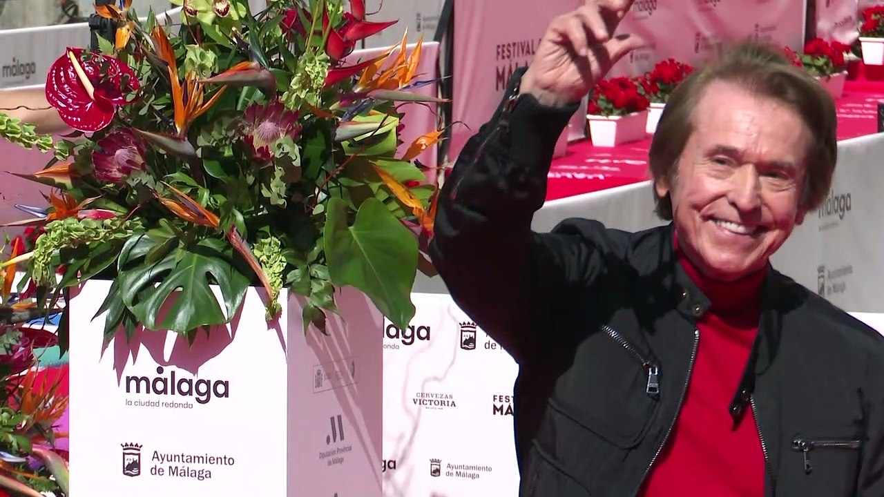Raphael, Biznaga Ciudad del Paraíso en el Festival de Málaga: "Soy un fanático del cine español"