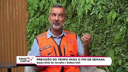 Rádio Cast | Previsão do tempo para o fim de semana