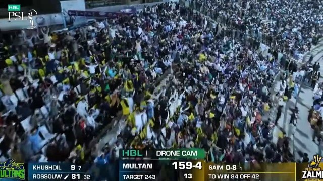 Rawalpindi Cricket Stadium Full jammed Packed During PSL 8