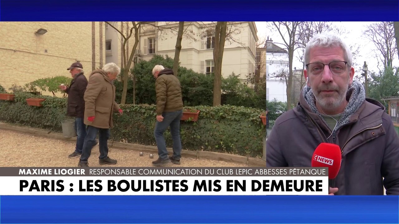 Maxime Liogier : «Le Club Lepic Abbesses Pétanque est une institution à Montmartre»