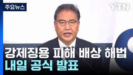 정부, 내일 '강제징용 피해배상 해법' 공식 발표 / YTN