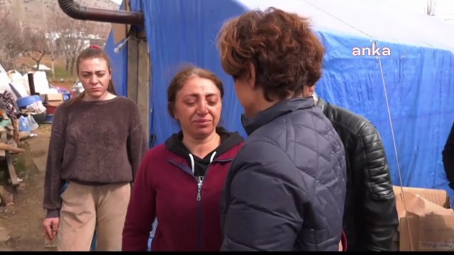 Selvi Kılıçdaroğlu, depremin merkez üssü Kahramanmaraş'ta konuştu