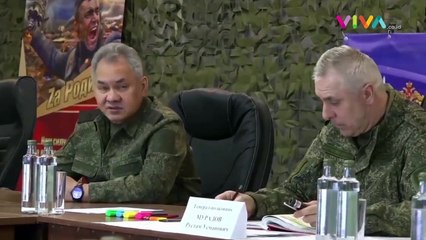 Momen Langka! Menhan Rusia Masuk Ukraina, Ngapain?