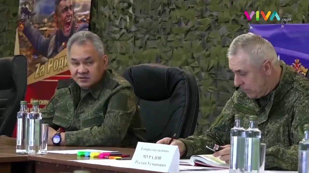 Momen Langka! Menhan Rusia Masuk Ukraina, Ngapain?