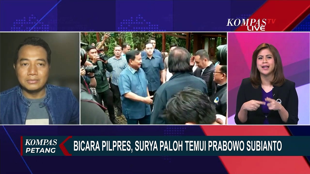 Ada Apa di Balik Pertemuan Surya Paloh dan Prabowo Subianto? Ini Kata Pengamat Politik