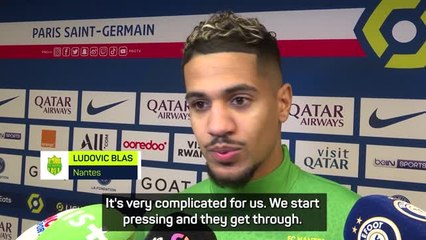 Download Video: FOOTBALL: Ligue 1: 'PSG are just too good' - Nantes striker Blas' frank assessment of Ligue 1 leaders