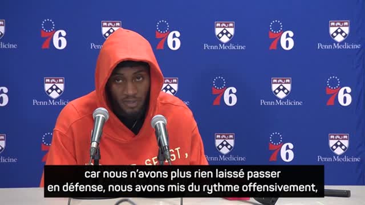 76ers - McDaniels : "C'était vraiment comme une atmosphère de playoffs"