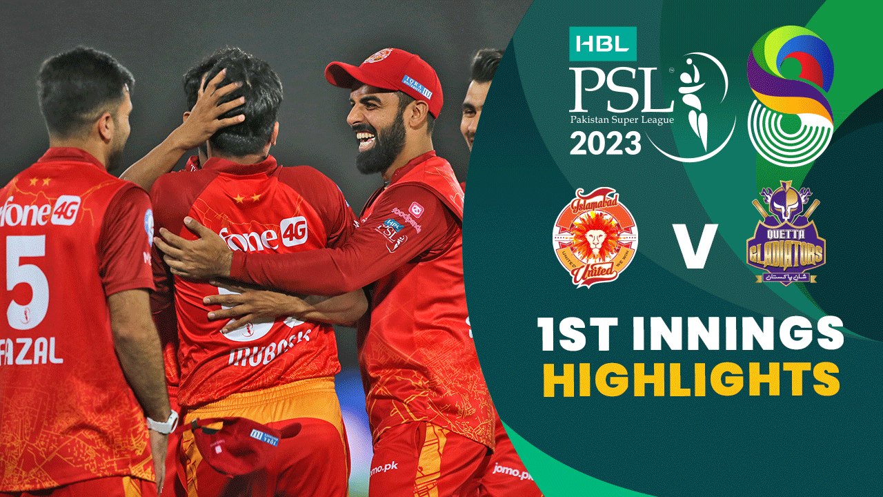 1st Innings Highlights | Islamabad United vs Quetta Gladiators | Match 21 | HBL PSL 8 | MI2T