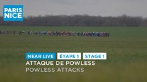 Attaque de Powless / Powless attacks - Étape 1 / Stage 1 - #ParisNice 2023