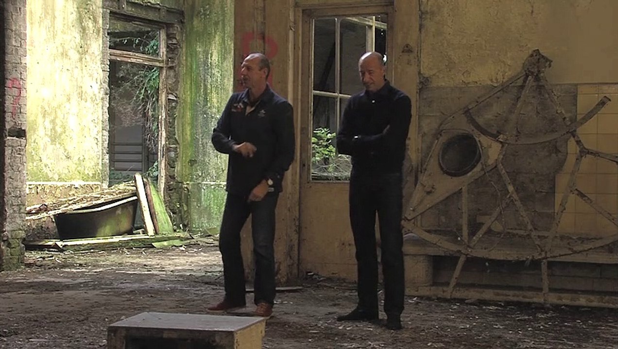 Bains Dunkerquois - JP. Delaporte et P. Demey  - retrouvailles au bord du bassin