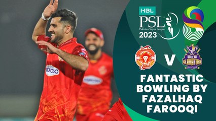 Fantastic Bowling By Fazalhaq Farooqi | Islamabad United vs Quetta Gladiators | Match 21 | HBL PSL 8 | MI2T