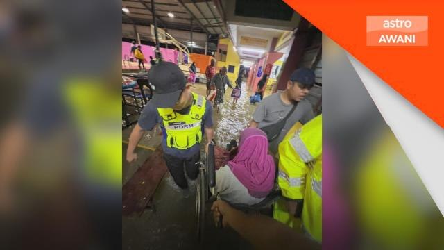 Banjir Johor | PPS dinaiki air, mangsa dipindahkan ke PPS lain