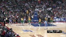 NBAHistory: Rudy Gay long distance buzzer beater in 1st Quarter vs. LAC in 2012