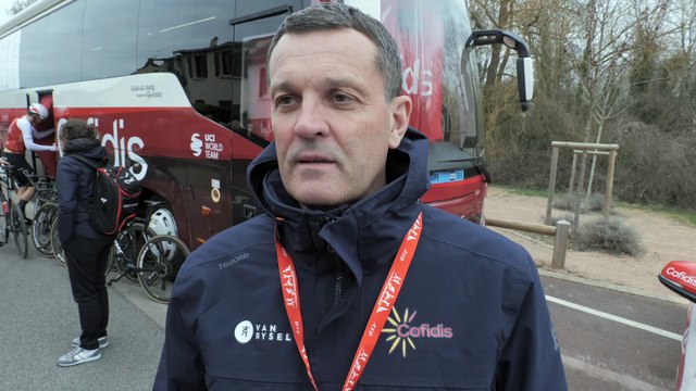 Paris-Nice 2023 - Cédric Vasseur : On aimerait que l'équipe Cofidis remporte une étape !