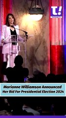 Marianne Williamson To Run For 2024 Presidential Election
