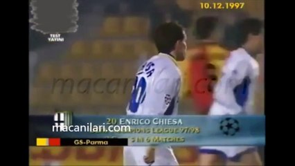 Galatasaray 1-1 Parma AC 10.12.1997 - 1997-1998 UEFA Champions League Group A Matchday 6