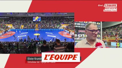 Olivier Krumbholz : « Il faut continuer dans cet esprit » - Hand - amical (F)