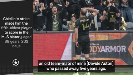 Chiellini dedicates maiden MLS goal to the late Astori
