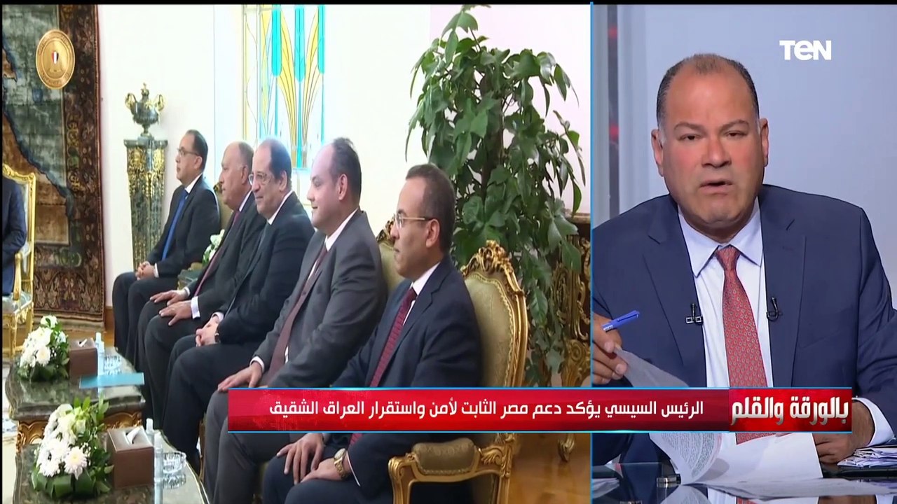 الديهي يكشف تفاصيل زيارة رئيس الوزراء العراقي لمصر ولقائه مع الرئيس السيسي ورئيس الوزراء