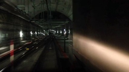 tunnel video 4k loop