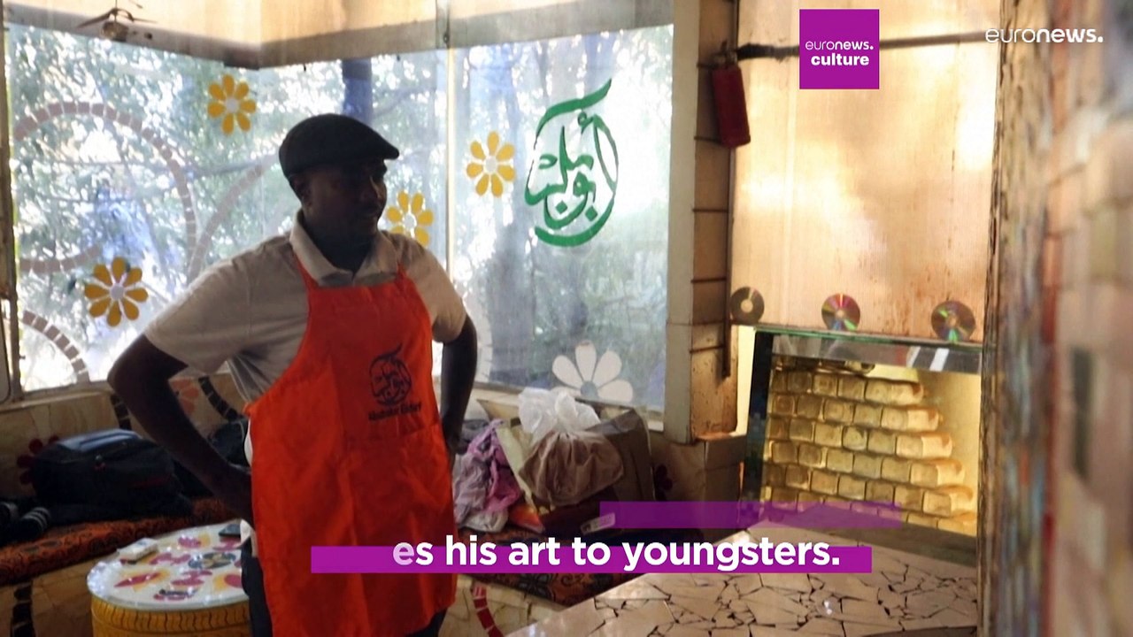 Sudanese mosaic artist revives African country's historic moments through ceramic creations