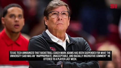 Texas Tech Suspends Mark Adams for Inappropriate Comments