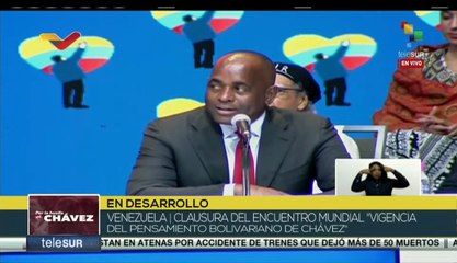 Roosvelt: Siempre debemos preservar la unidad, como nos enseñó Chávez