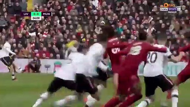ملخص مباراة ليفربول ومانشستر يونايتد 7-0 ثنائية صلاح اليوم