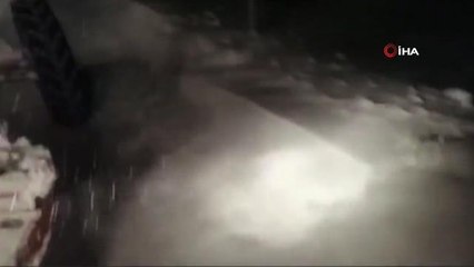 Antalya-Konya Kara Yolu'nda kar yağışı başladı