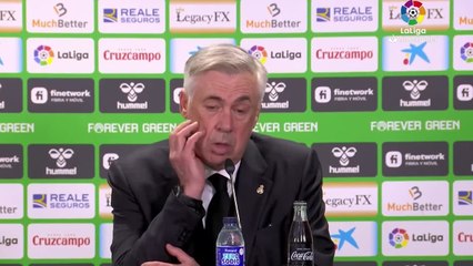 Rueda de prensa de Carlo Ancelotti: "Estoy afectado"