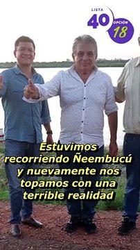 Visitando Ñeembucú para escuchar a su gente me encontré con esta terrible realidad. Si no frenamos esto en las urnas llegará el punto que el saqueo sistematico que se le hace al Paraguay será irreversible. Frente Guasu Lista 40 Opción 18 #paraguay #brasil