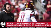 Report- Carson Wentz ‘Determined’ to Continue NFL Career