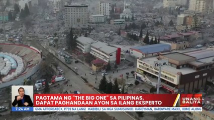 Pagtama ng "The Big One" sa Pilipinas, dapat paghandaan ayon sa ilang eksperto | UB