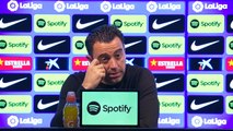 FOOTBALL: LaLiga: Barcelona post-match reaction (Xavi)