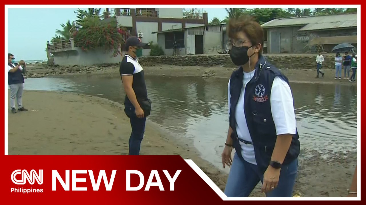 DOH urge Oriental Mindoro residents to wear mask amid oil spill